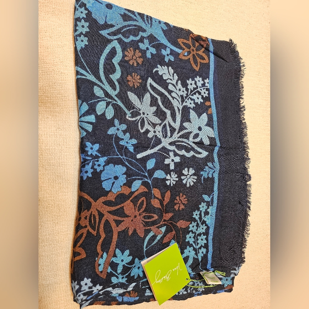 Vera Bradley Floral Patterned Scarf. NWT